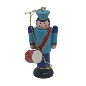 Vintage 1984 Avon Nutcracker Collection Christmas Tree Ornament The Toy Soldier